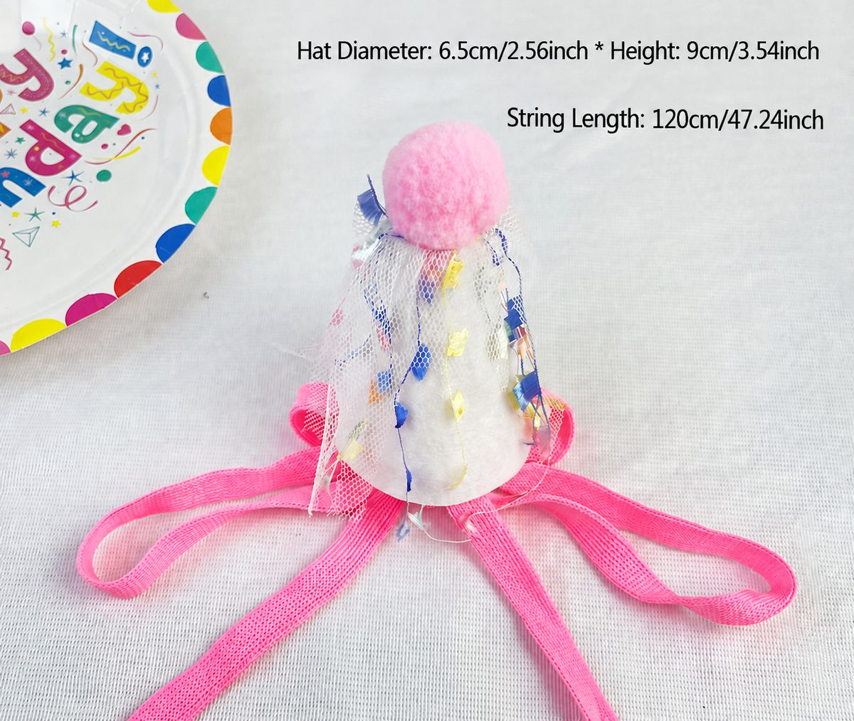 Birthday Baby Pet Hat and Bib Set