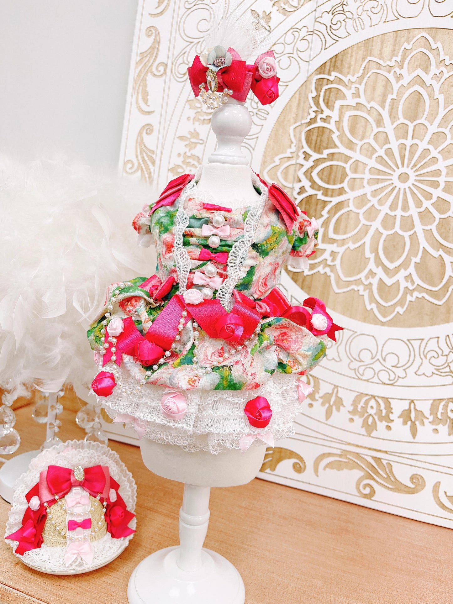 High quality handmade dog dresses Queen Victoria