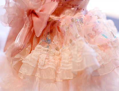 Dog Dress Feather Dream Princess Dress