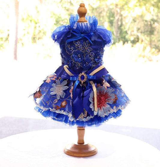 blue dress for baby girl All American Girl Dog Dress main image 1