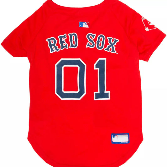 Boston Red Sox Dog Jersey product image 1 of 6