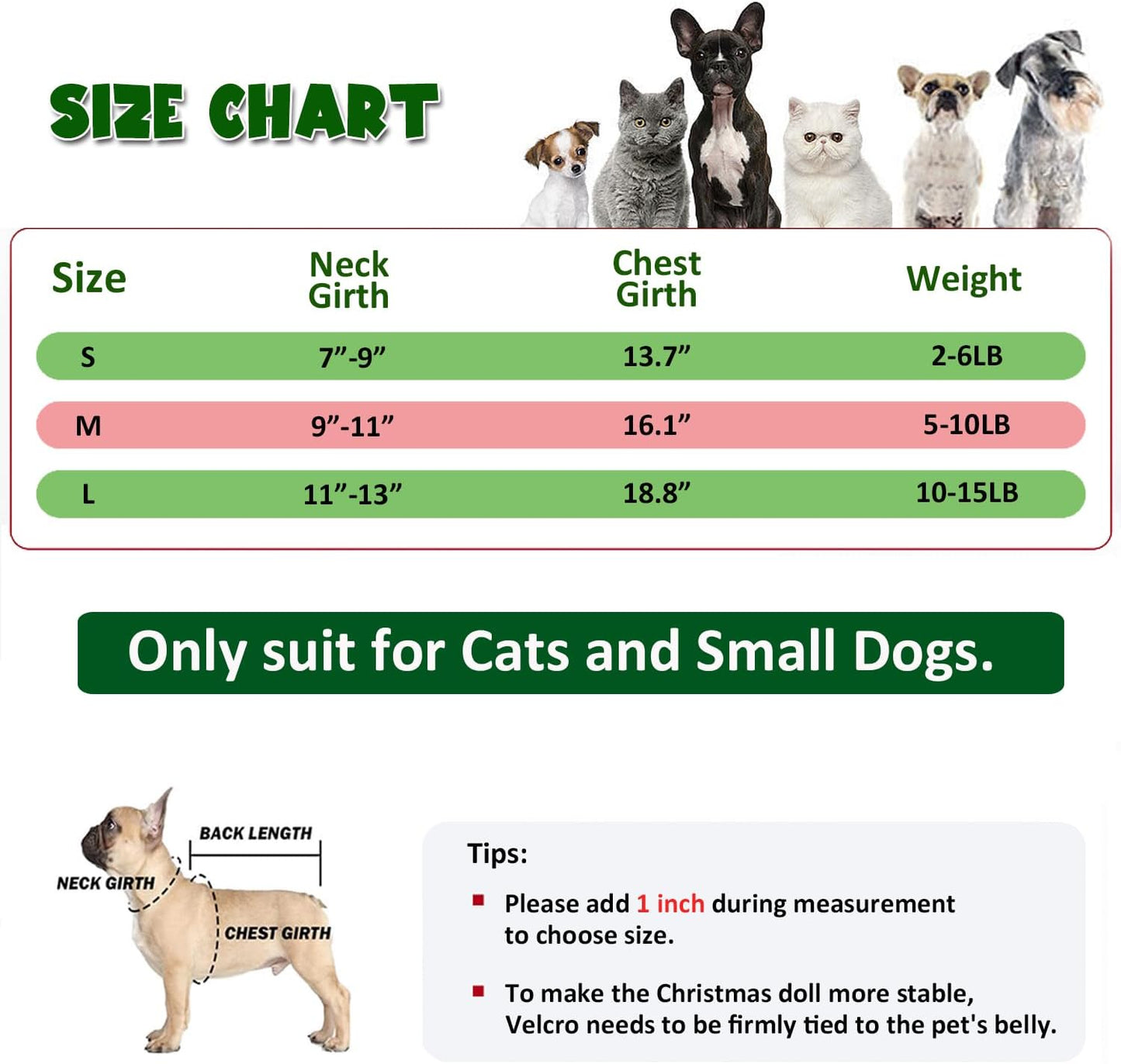 Plaid Pet Christmas Collar Cape