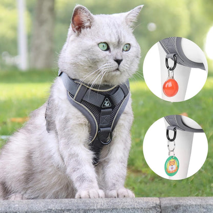 adjustable cat vest harness