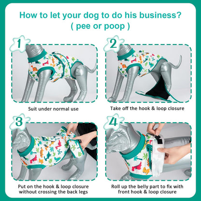 Post Surgery Dog Recovery Suit | Comfortable & Stylish Pet Wear
