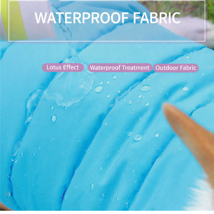 Reflective Dog Puffer Vest Winter Jacket - product detail view 5 of 8
