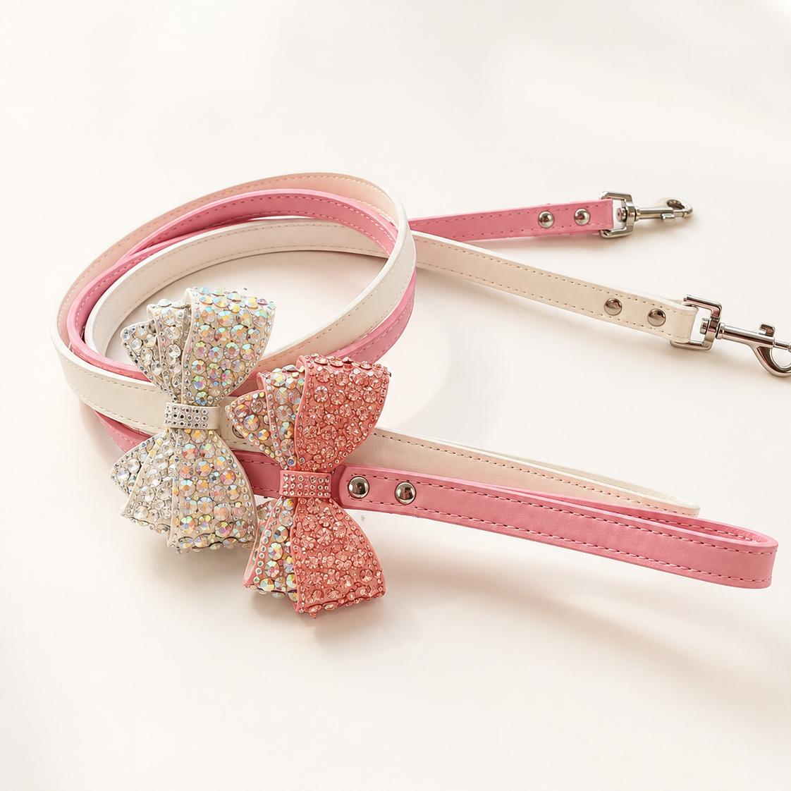 luxury rhinestone dog leash