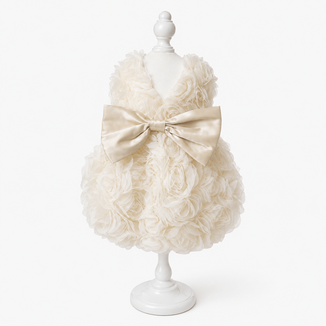 ivory rose pet dress