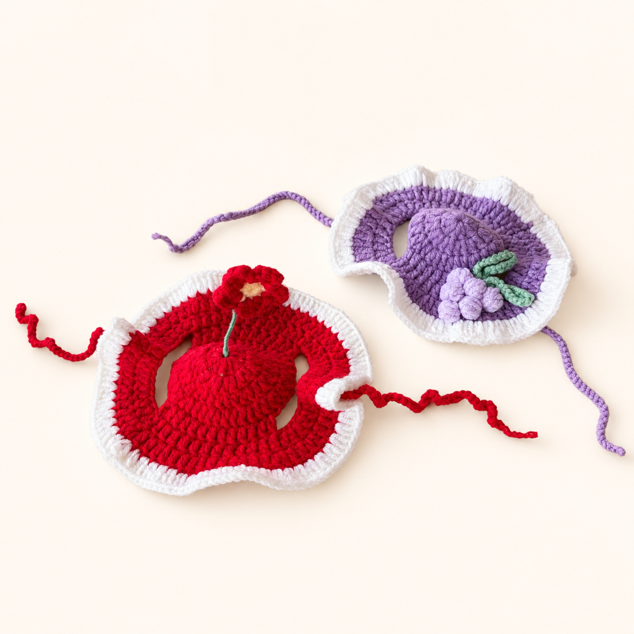 crochet-flower-dog-hat