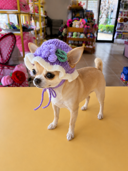 purple-pet-bonnet