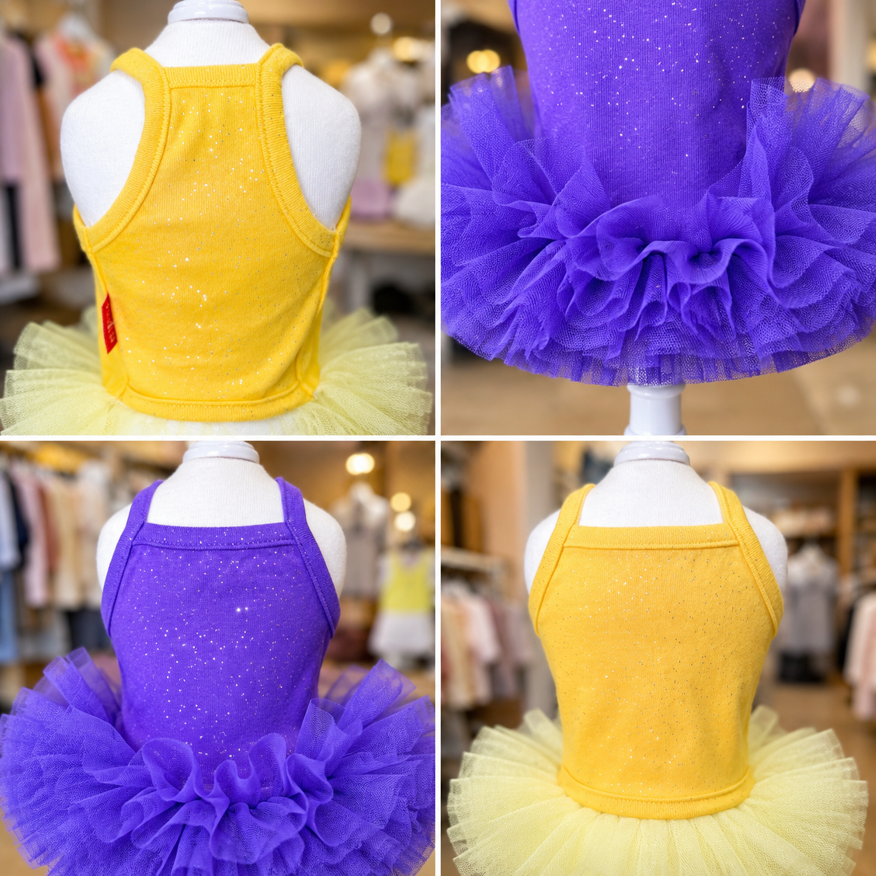 purple puppy tutu outfit