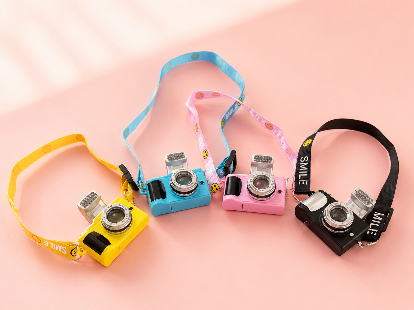 Cute camera charm necklace for small dogs