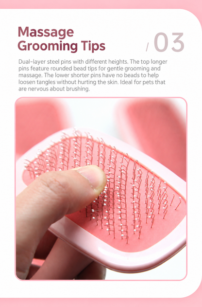 Close-up graphic showing two pin heights and rounded Ball Tip design