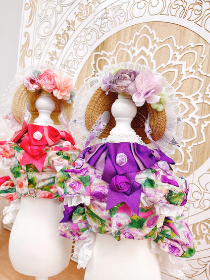 High quality handmade dog dresses Queen Victoria