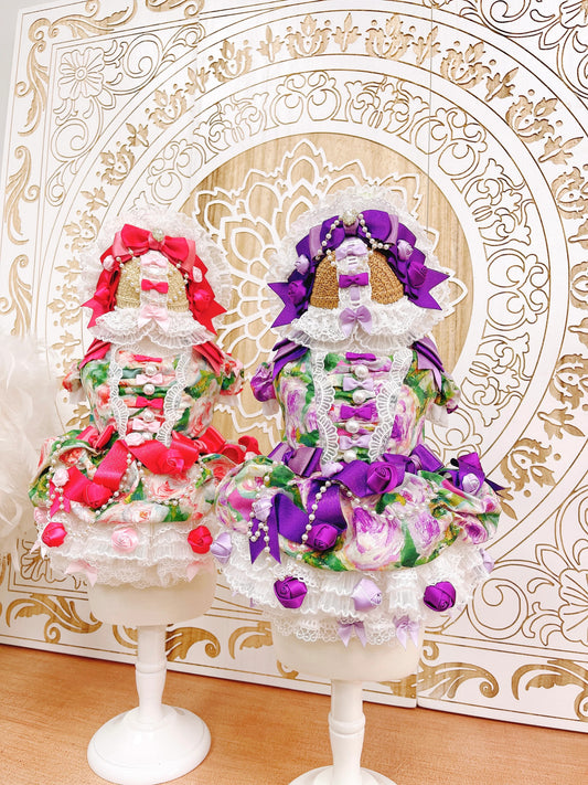 High quality handmade dog dresses Queen Victoria