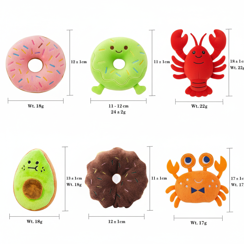 Cute Plush Pet Toys