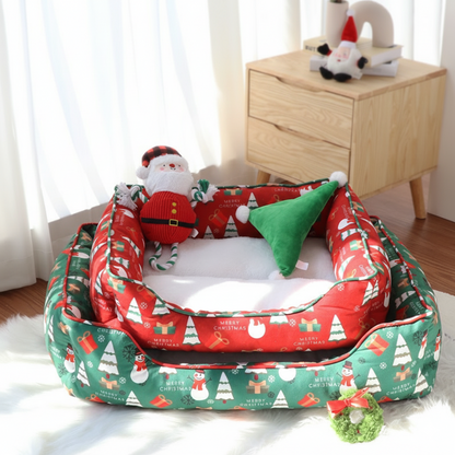 Christmas Cozy Pet Bed Couch - main product view