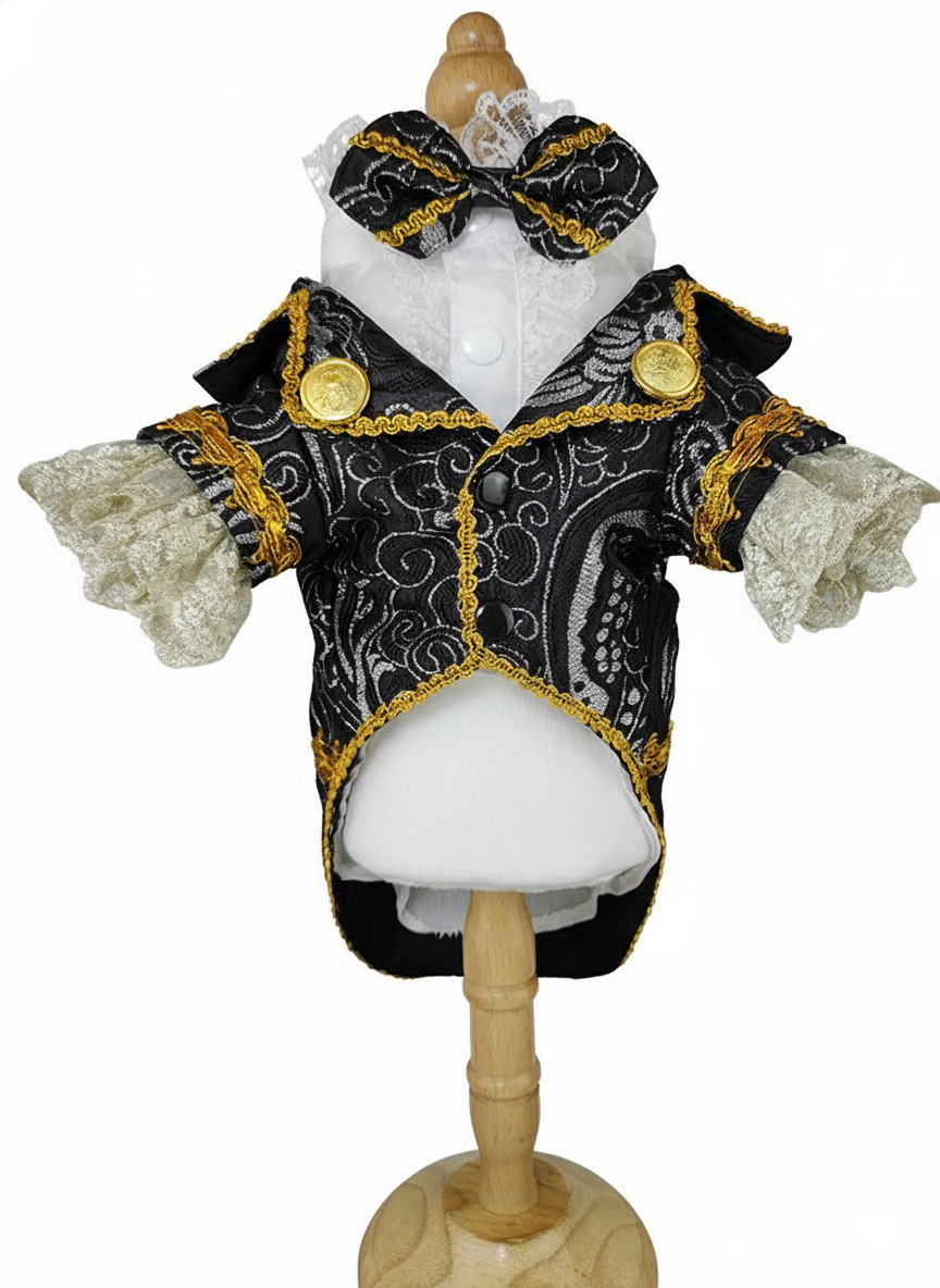 Royal Pet Tuxedo | Formal Wedding Outfit for Dogs & Cats