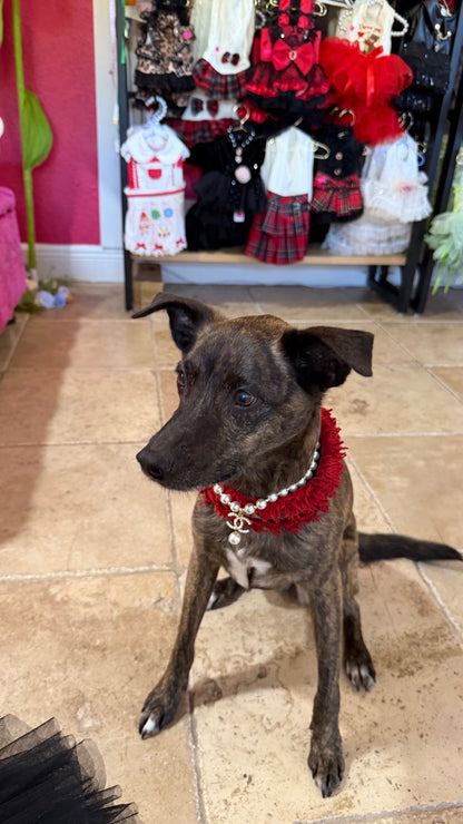 Pearls Charm Dog Necklace C** style