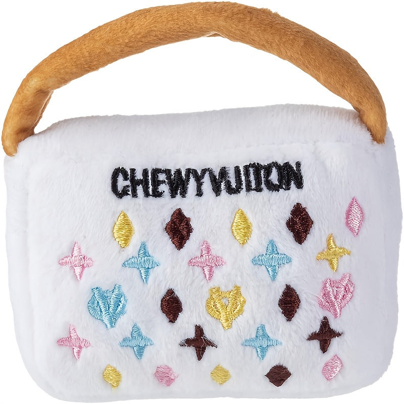 Dog Toy plush purse