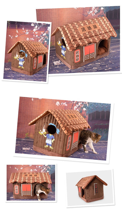Izakaya Style Dog House Pet Kennel