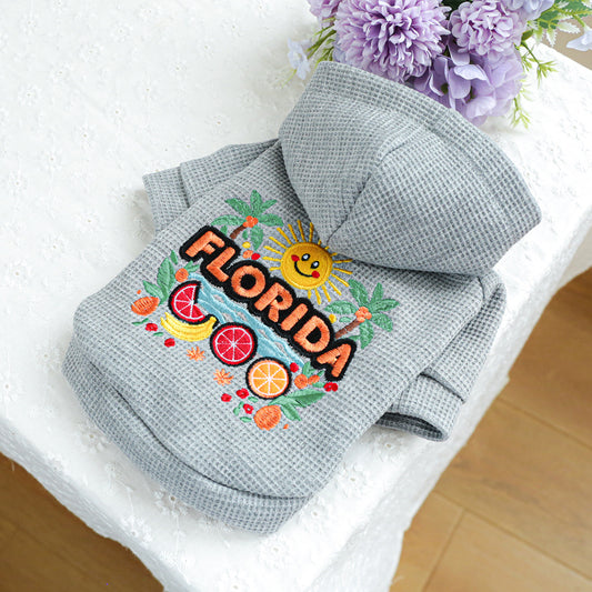Florida Sunshine Dog Hoodie