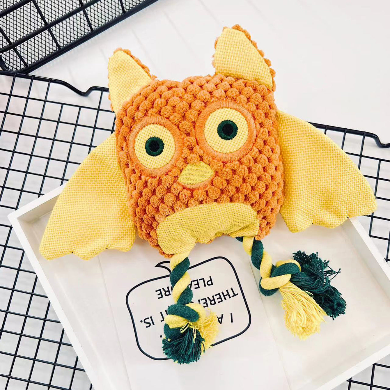 owl plush puppy toy