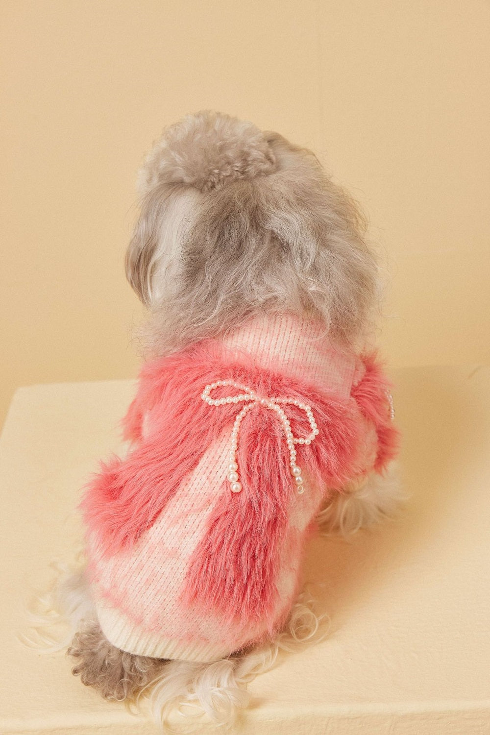 Elegant Pet Sweater Pink Jumper