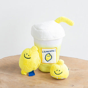 Dog toy lemonade