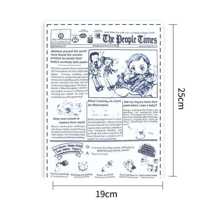 Dog toy Funny Newspaper Crinkle