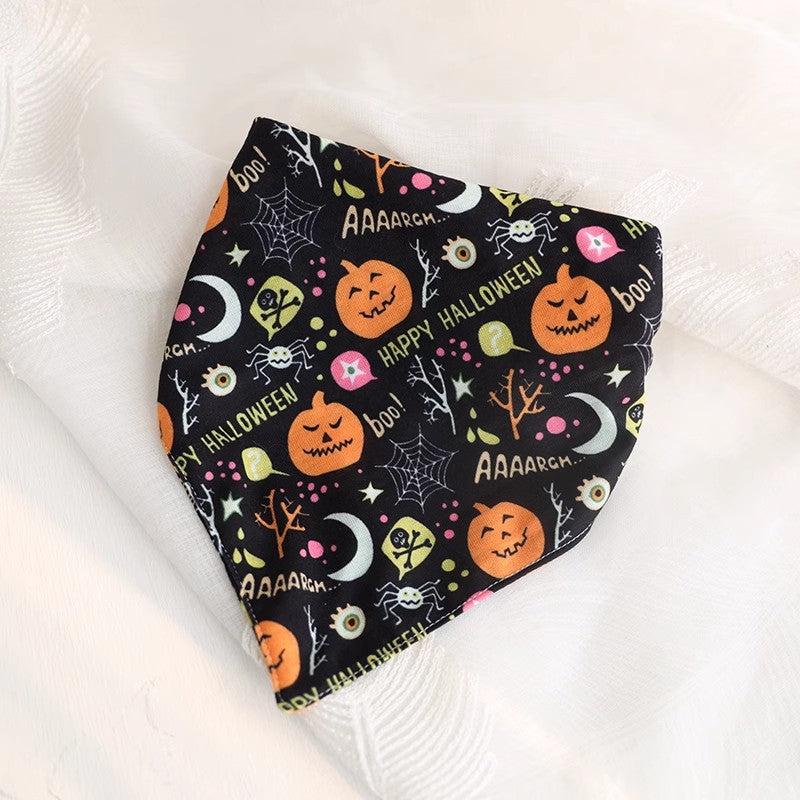 Halloween Pet Bandana • Tie-On Triangle Scarves