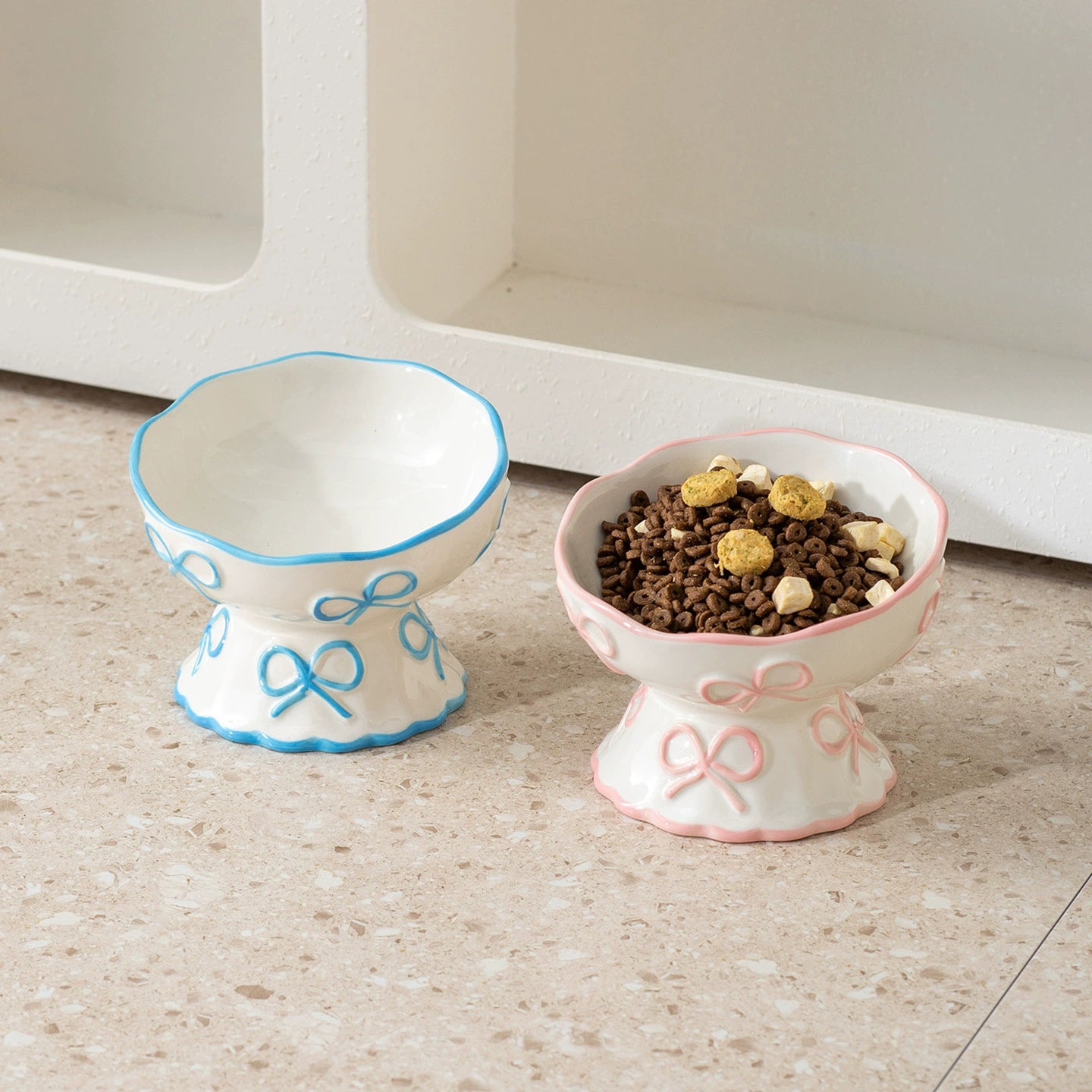 luxury puppy ceramic bowl