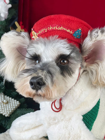 Merry Pup Beret Dog Hat