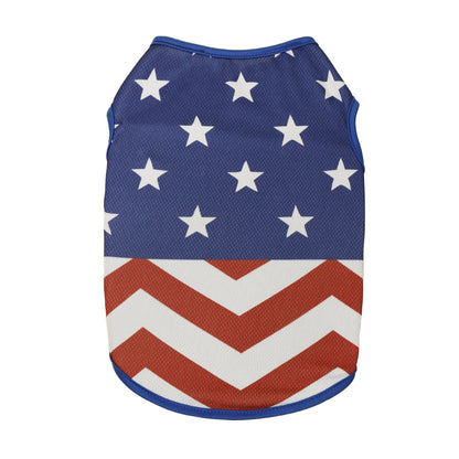 USA Patriotic Dog Tank – Lightweight & Breathable Summer Tee