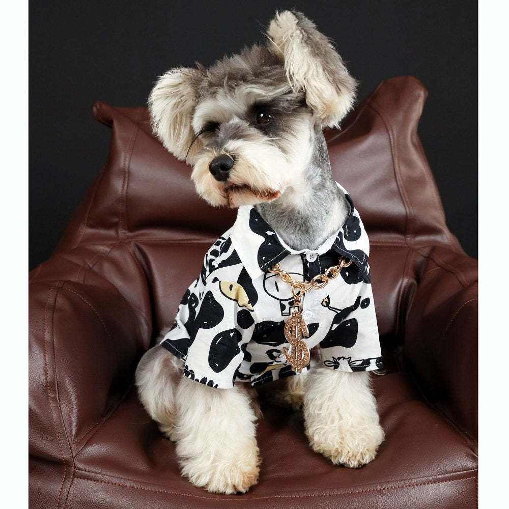 Moo-Cute Cow Shirt For Dog Pet