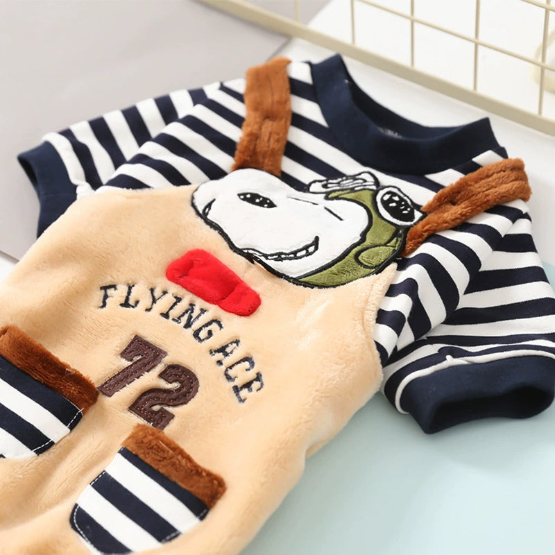 Dog outift jumpsuit Snoopy polit