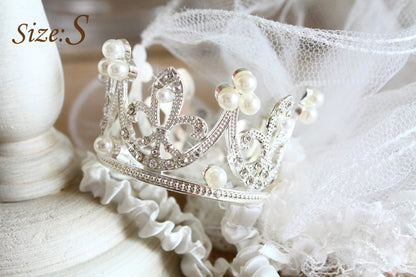 Royal Paws Tiara Veil Pet Royal Dog Accessories