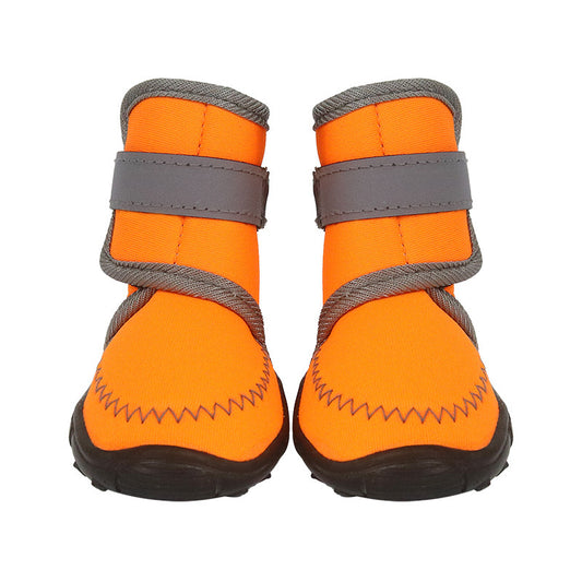 DOG Reflective Ski Snow boots shoes