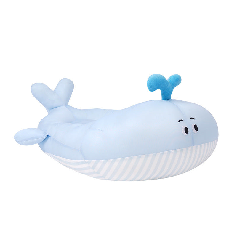 Blue Whale Cozy Cool-to-Touch Pet Bed