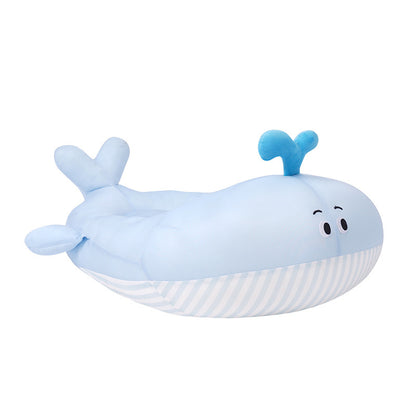 Blue Whale Cozy Cool-to-Touch Pet Bed
