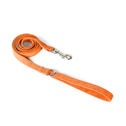 Quilted Suede Dog Harness & Leash Set – Soft Comfort with Chic Style