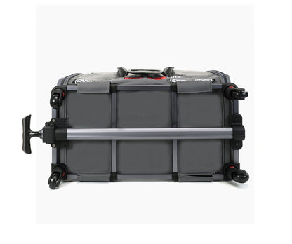 Rolling Pet Carrier – Bus Style Travel Bag with Wheels &amp; Mesh Panels