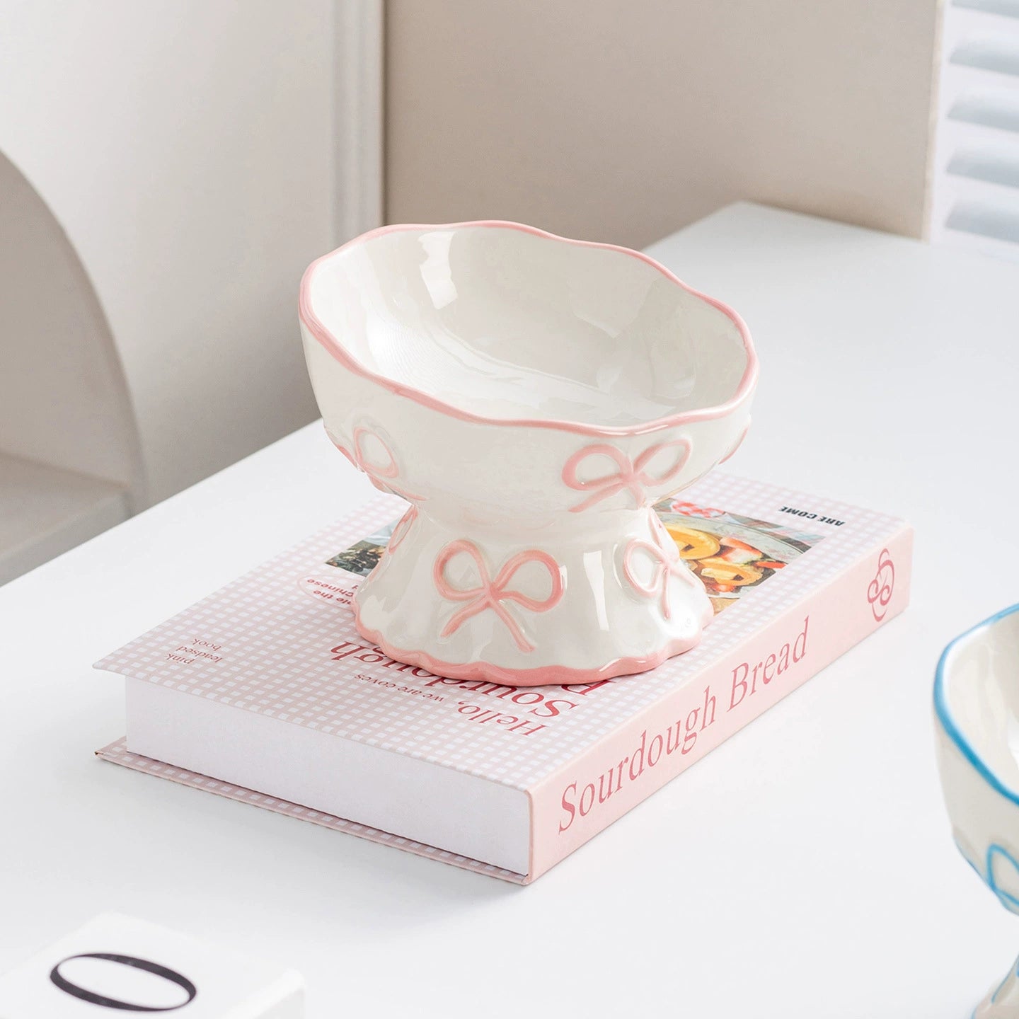 cute cat feeding bowl