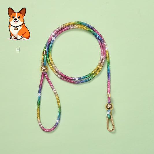 Luxury Rhinestone Dog Leash