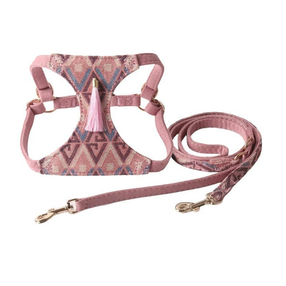 tribal pattern puppy harness