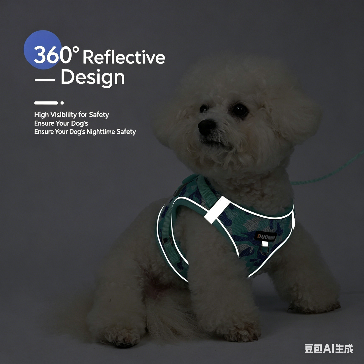 reflective puppy harness