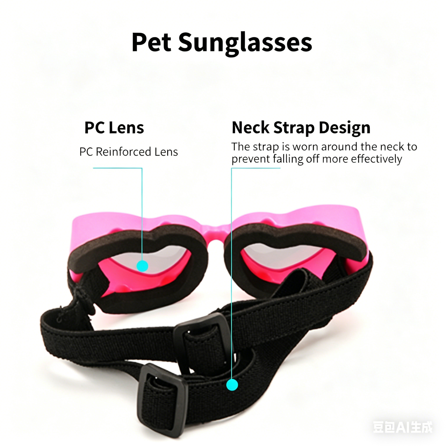 lightweight pet glasses for outdoor walks and photos