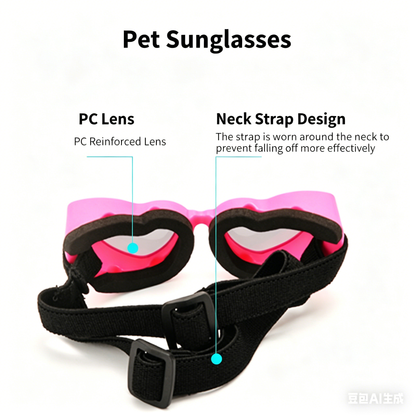 lightweight pet glasses for outdoor walks and photos