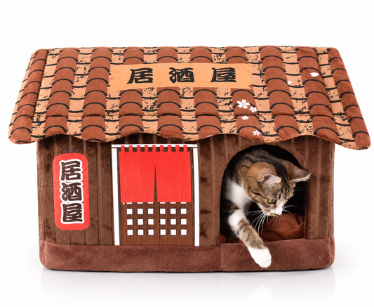 izakaya Style Dog House Pet Kennel product photo for Jane's Pet Boutique
