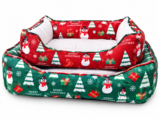 Christmas Cozy Pet Bed Couch - main product view