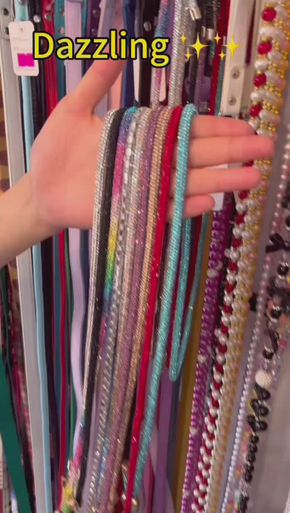 Luxury Rhinestone Dog Leash